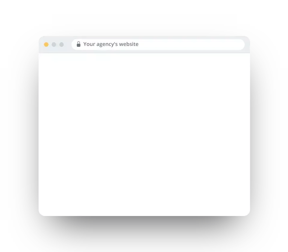 An agency website with PayNowLink built in: a case number is entered and a payment is completed